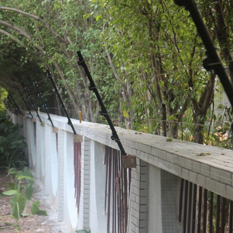 100 Uds aislador de cercas eléctricas de ganado de caballos accesorios de valla eléctrica para animales accesorio de cerca electrónica aislante hemisférico