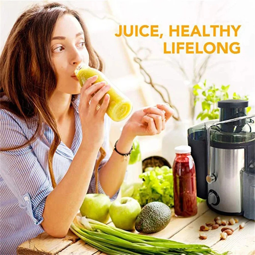 1.5l 220v elektrisk apelsinjuicer, 800w x frukt- och grönsaksmixer, citronpress, multifunktionsjuicer, köksapparater