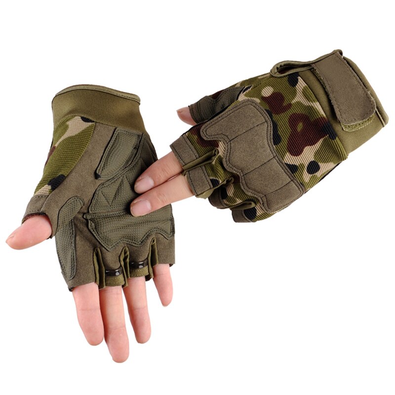 Camouflage Glove Sports Fitness WeightLifting Gloves Men And Women Training Sports Gym Gloves Wrist Support Glove