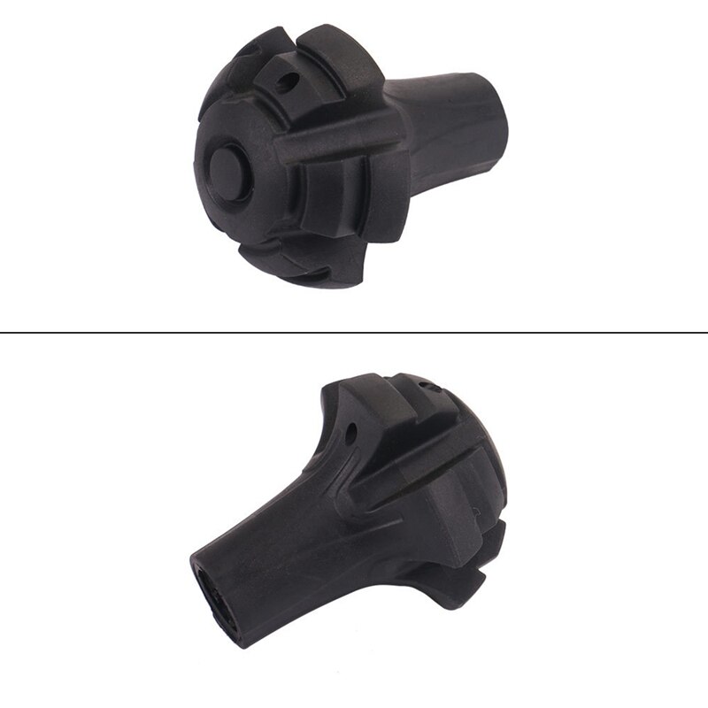 Four Pack of Extra Durable Rubber Replacement Tips (Replacement Feet/Paws / Ferrules/Caps) for Trekking Poles - Fits All Standar