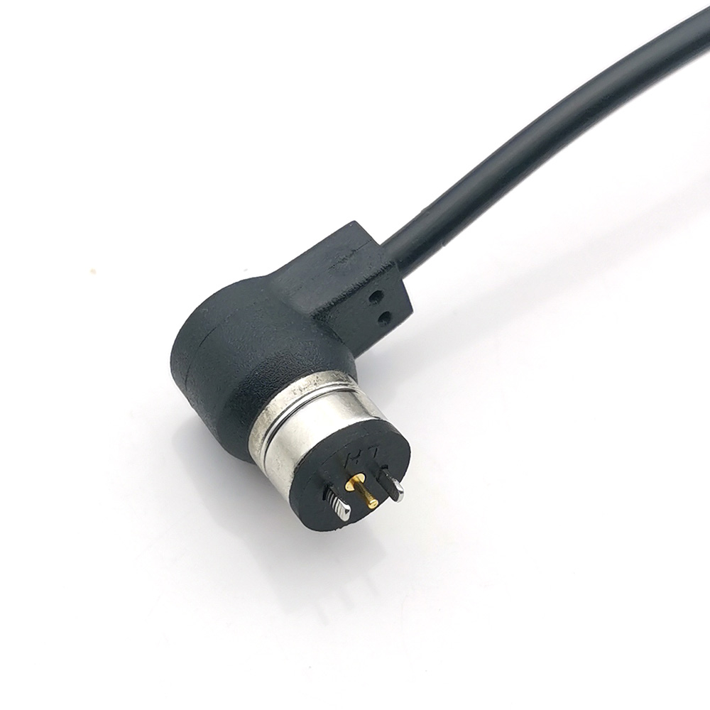 1 Set Adapter Charging Cable Magnet Spring-Loaded Pogo Pin Connector Fast Charging Magnetic Data Cable 24V 2A Power Cord