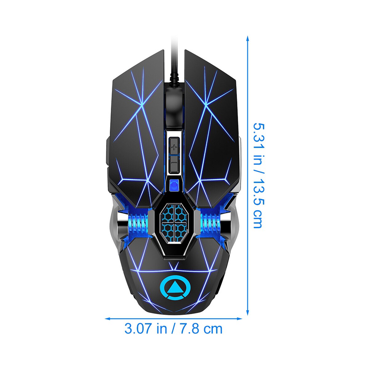 USB Gaming RGB LED Wired Computer Gaming Mice Computer Accessory