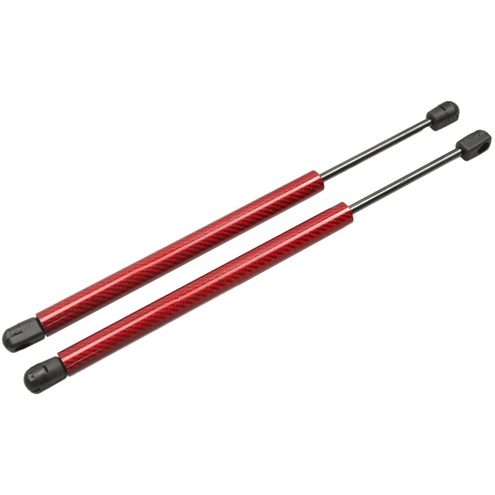 for RENAULT KOLEOS Closed Off-Road Vehicle - Auto Rear Boot Tailgate Trunk Gas Spring Struts Prop Lift Support Damper 589mm: red carbon fiber