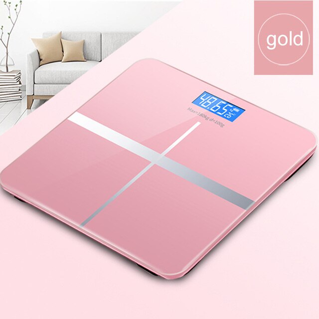 Weight Scale Bluetooth Body Fat Accurate Mobile Phone Analyzer App BMI Smart Electronic Composition Analyzer Bathroom: Not rechargeable C