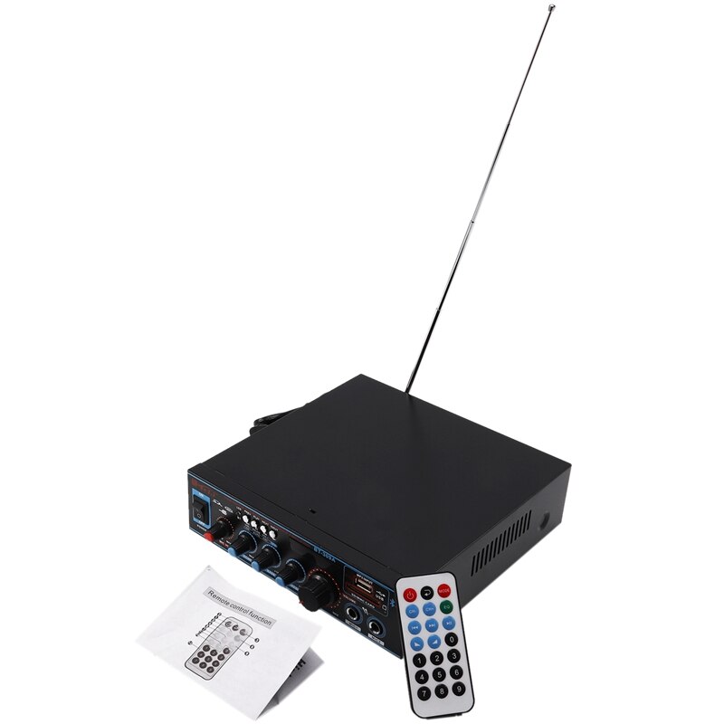 800W O Eindversterker Met Us Plug 12/220V 2 Kanaals Mini Hifi Draadloze Bluetooth Digitale O amp Voor Home Theater/Auto