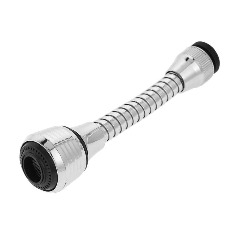 Pulverizador para fregadero de cocina, aireador de ahorro de agua, filtro burbujeador giratorio de 360 grados, boquilla libre de doblar, aireadores flexibles para grifo