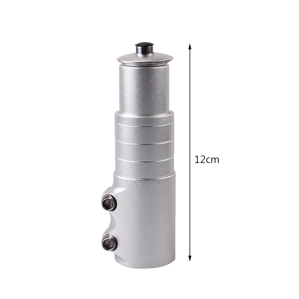 12cm przedłużka robić kierownicy roweru widelec robić podnoszenia przedłużenia głowy robić góry czarny widelec wypełniacz MTB rowery górskie części rowerowe