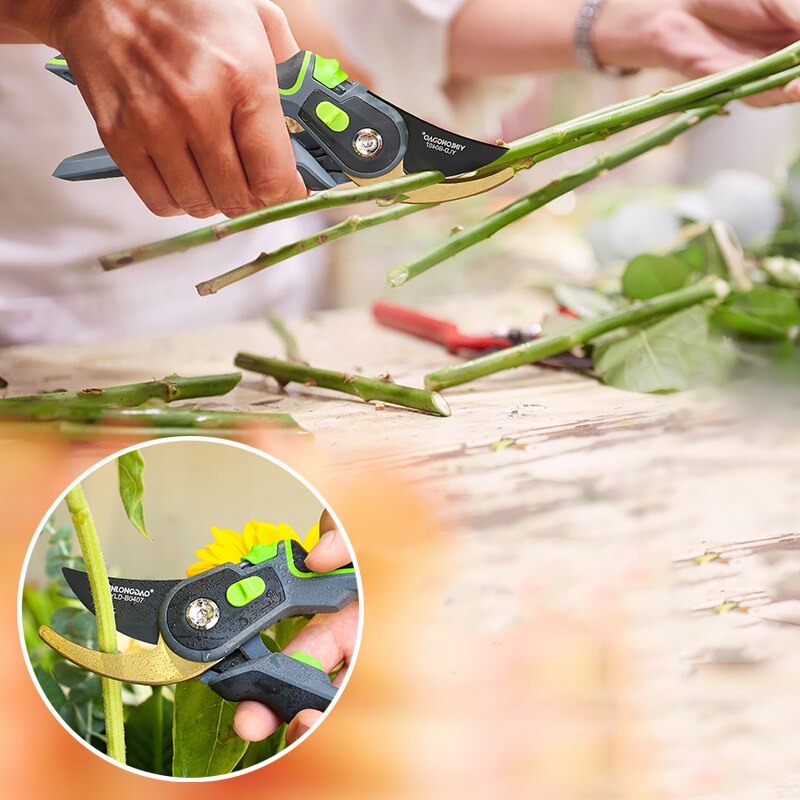 Garden Pruning Grafting Tool Tree Cutter Gardening Pruning Shear Scissor Stainless Steel Cutting Home Gardening Tools