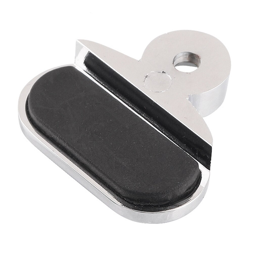 4 stk hylde support badeværelse tilbehør glas klemme fast montering holder zinklegering rustfrit spejl klip hardware hjem moderne