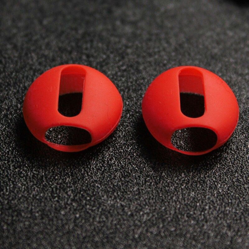Nauszniki do słuchawek Airpods Free Buds3 Pro bezprzewodowe słuchawki Bluetooth Iphone silikonowe nauszniki etui na słuchawki nauszniki wkładki douszne 2 szt.: Czerwony