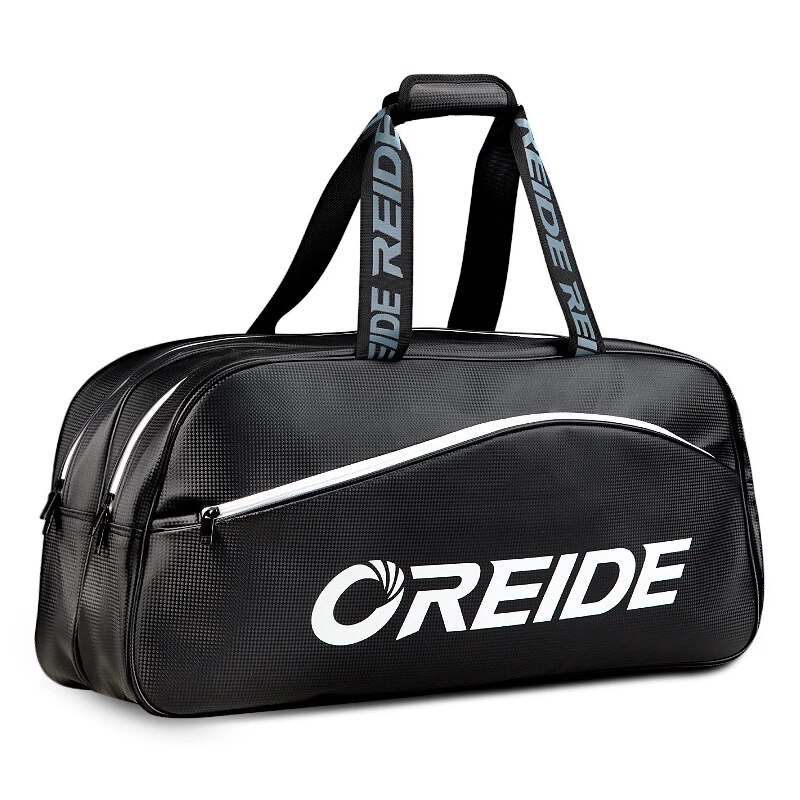 Bolso deportivo de cuero Pu para hombre y mujer, bolsa de hombro impermeable con bolsillo para raqueta de tenis, atlético, a la , para gimnasio, bádminton, 40