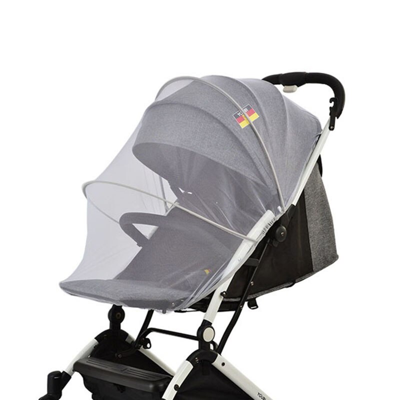 Yoyoya yoyoya Yuyu Bugaboo Yoya plus Babalo-poussette, moustiquaire universelle pour bébés, accessoires adaptés à la plupart des poussettes: white without zipper