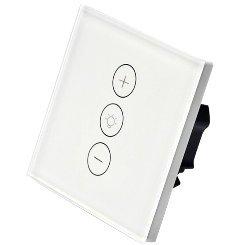 Toepassing Controle Wifi Smart Traploze Lichtschakelaar Dimmer Eu Standaard Muur Druk Controle Met Alexa Google Assistent