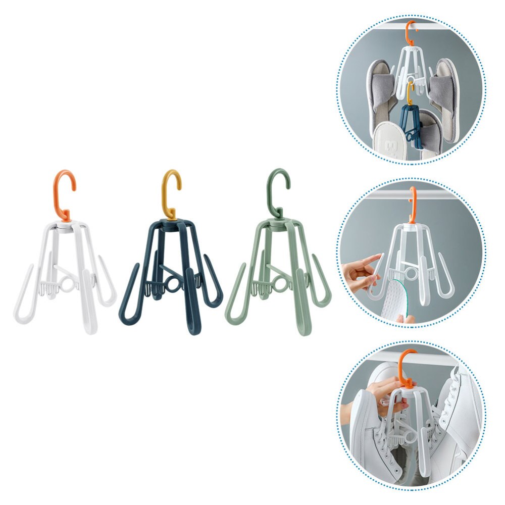 Rejilla de secado para zapatillas, rejilla de secado para calzado, estantes de almacenamiento para zapatos, organizador de zapatos para amigos, 3 uds.: Default Title