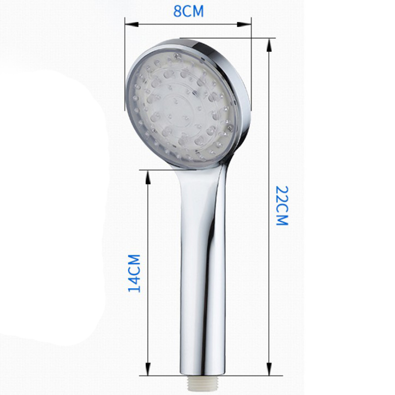 Douchekop Led Verlichting En Koude Regen Douche Duurzaam Douchekop Temperatuurgevoelige Drie Kleuren