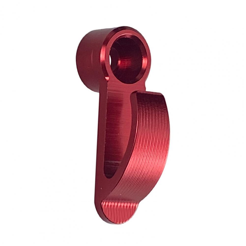 Motorstuurhaak Universele CNC Aluminium Houder Cargo Hook Hook Bagagetas Hanger Helm Klauw Motoraccessoires: Rood