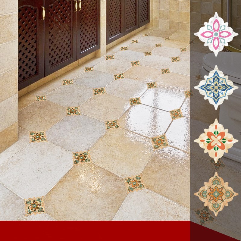 15pcs stickers for ceramic tile tile diagonal paste sticker home decor wall decoration tile stickers