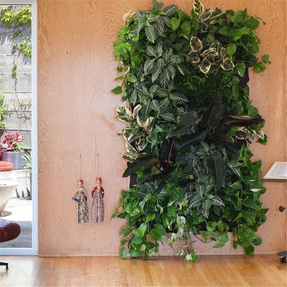 Jardinière verticale murale en feutre pour serre, sac de contrôle de croissance pour jardin, pour projet de pépinière, jardinage domestique