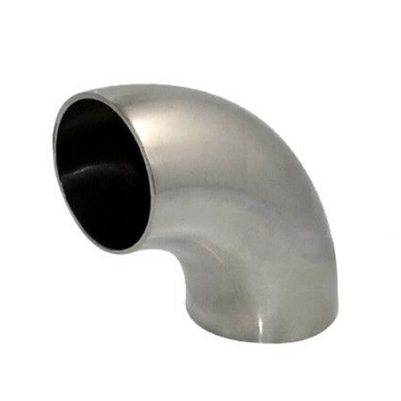1.5 36mm 90 Degree 304 Stainless Steel Polished Mandrel Exhaust Pipe Bend Elbow