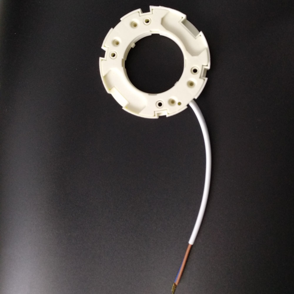 GX53 base de lampe GX53 support de prise de lumière gx 53 lumière LED GX53 adaptateur de support blanc corps Surface support de montage bases de connecteur