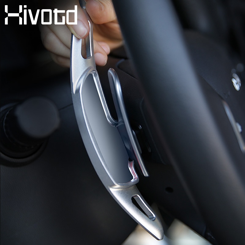 Hivotd For Haval F7 F7X Car Accessories Steering Wheel Shift Paddle Shifter Extension DSG extender Stickers