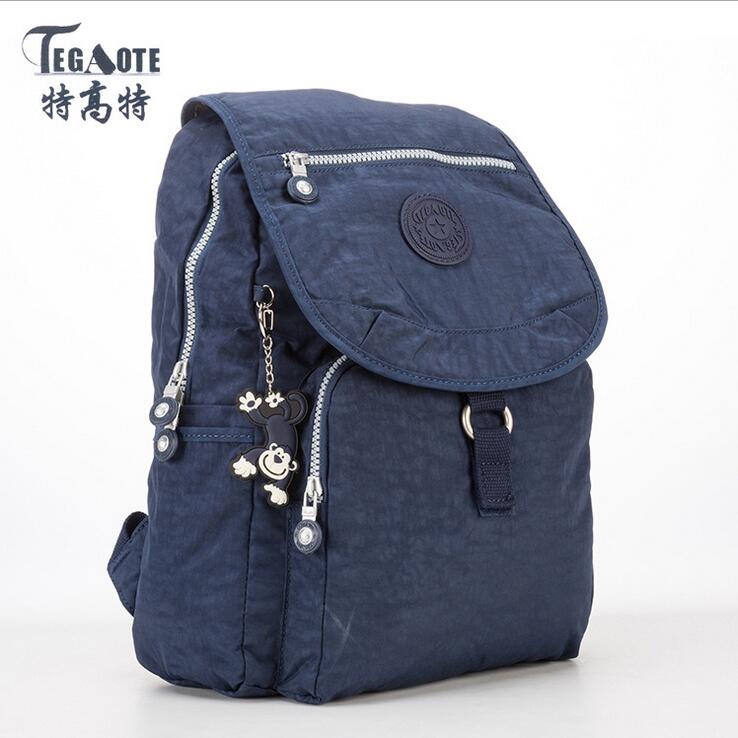 Mochila TEGAOTE de para mujer, mochilas de nailon de para jóvenes, mochilas bonitas para chicas adolescentes, bolso de hombro de colegio para mujeres, mochila