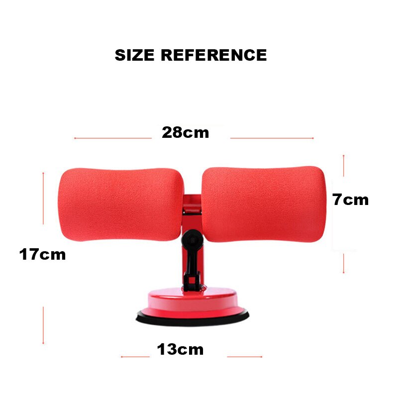 Sit-Up Bars Strong Suction Abdominal Core Workout Strength Training Sit up Assist T Bar Stand Fitness Equipment for Home Gym