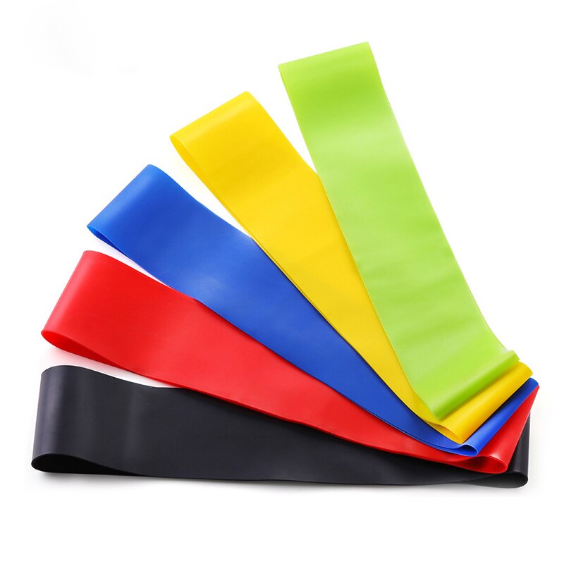 Juego de bandas elásticas para Fitness, goma de entrenamiento, cinta elástica para deportes, bandas de resistencia deportivas con lazo de goma