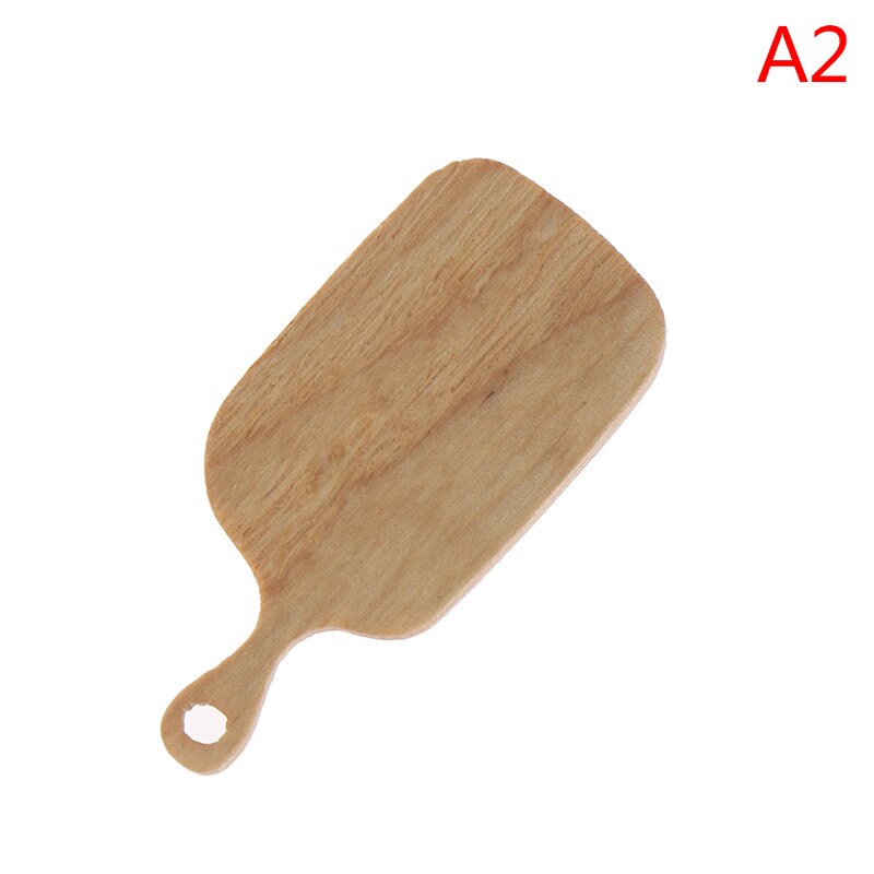 1:12 miniatuur poppenhuis klevende plank messen hakblokken set in stijl mini houten plank poppenhuis keuken accessoires