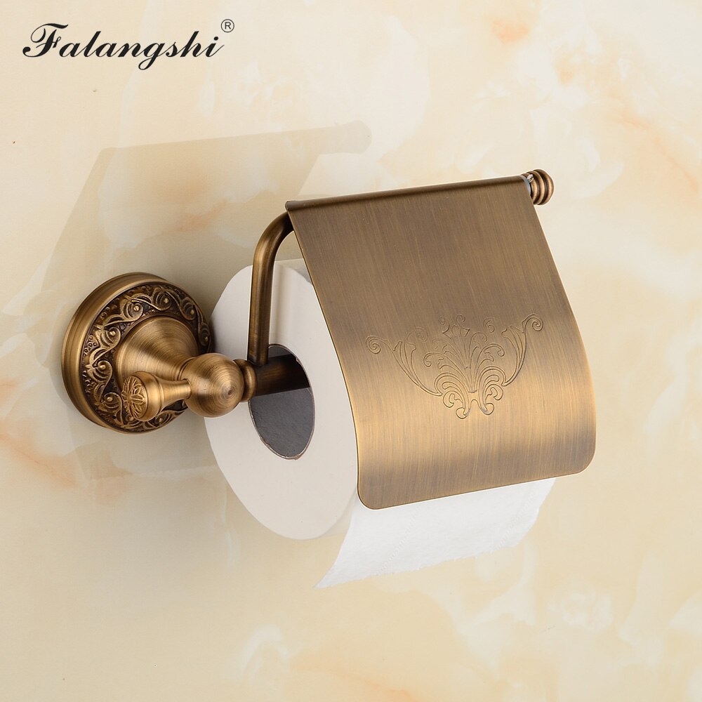 Copper Brass Bathroom Hardware Set Toothbrush Holder Toilet Paper Holder Towel Bar Soap Dish Sanitary Wares for Bathroom WB8802