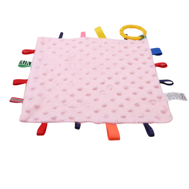 Baby Rattle Doll Soothe Towel Toys Infant Teether Scarf Appease Towel Calm Plush Educational Toys Newborn Soft Supplies