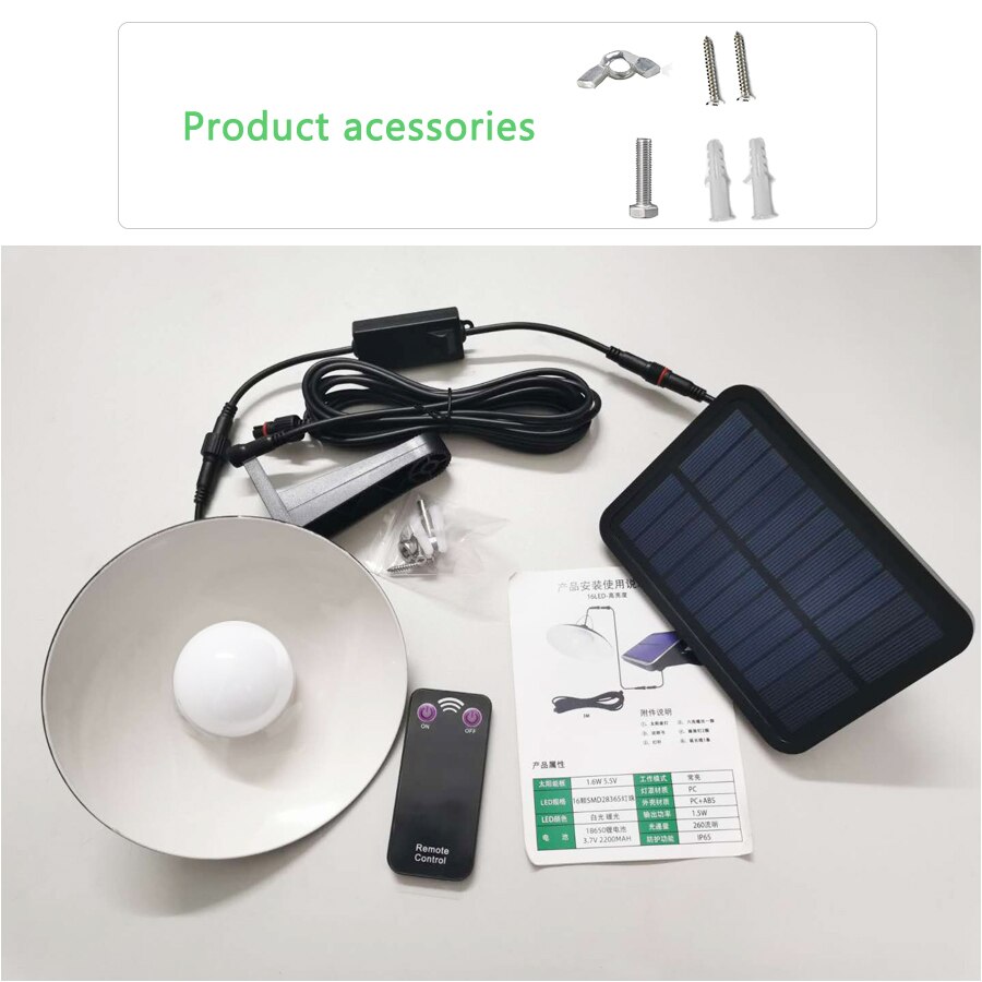 Outdoor Solar Light, Decorative Solar Shed Lights, IP65 Waterproof Remote Control For Backyard Garden Patio-Super Bright Pendan