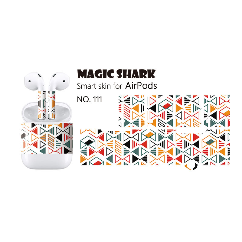 Magic Shark Personalize And Dramatically Change The Look Of Your For Apple Airpods Skin Sticker Easy To Install Stalk Skin Over: 111