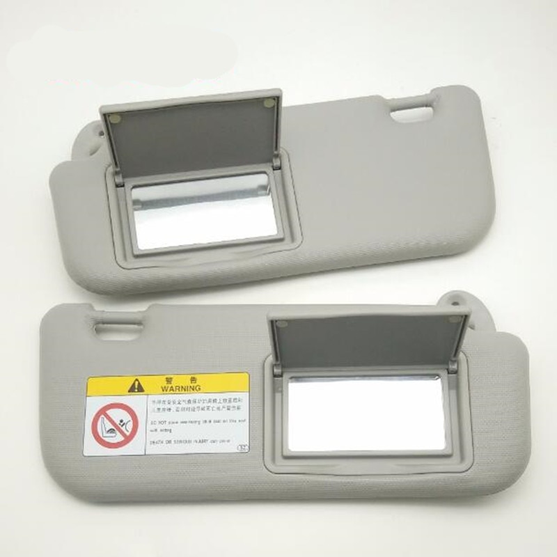 Accesorios para coche, visera solar con espejo de maquillaje para Toyota Corolla , ,
