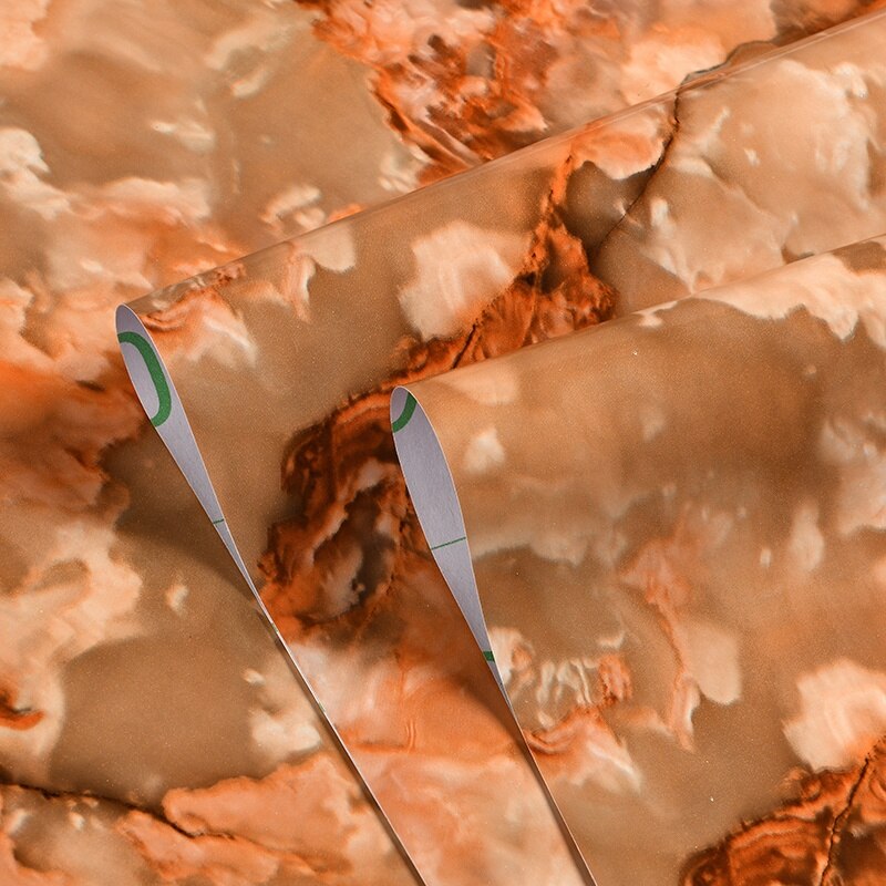 PVC Peel And Stick Contact Paper Marble Gloss Film Self Adhesive Wallpaper