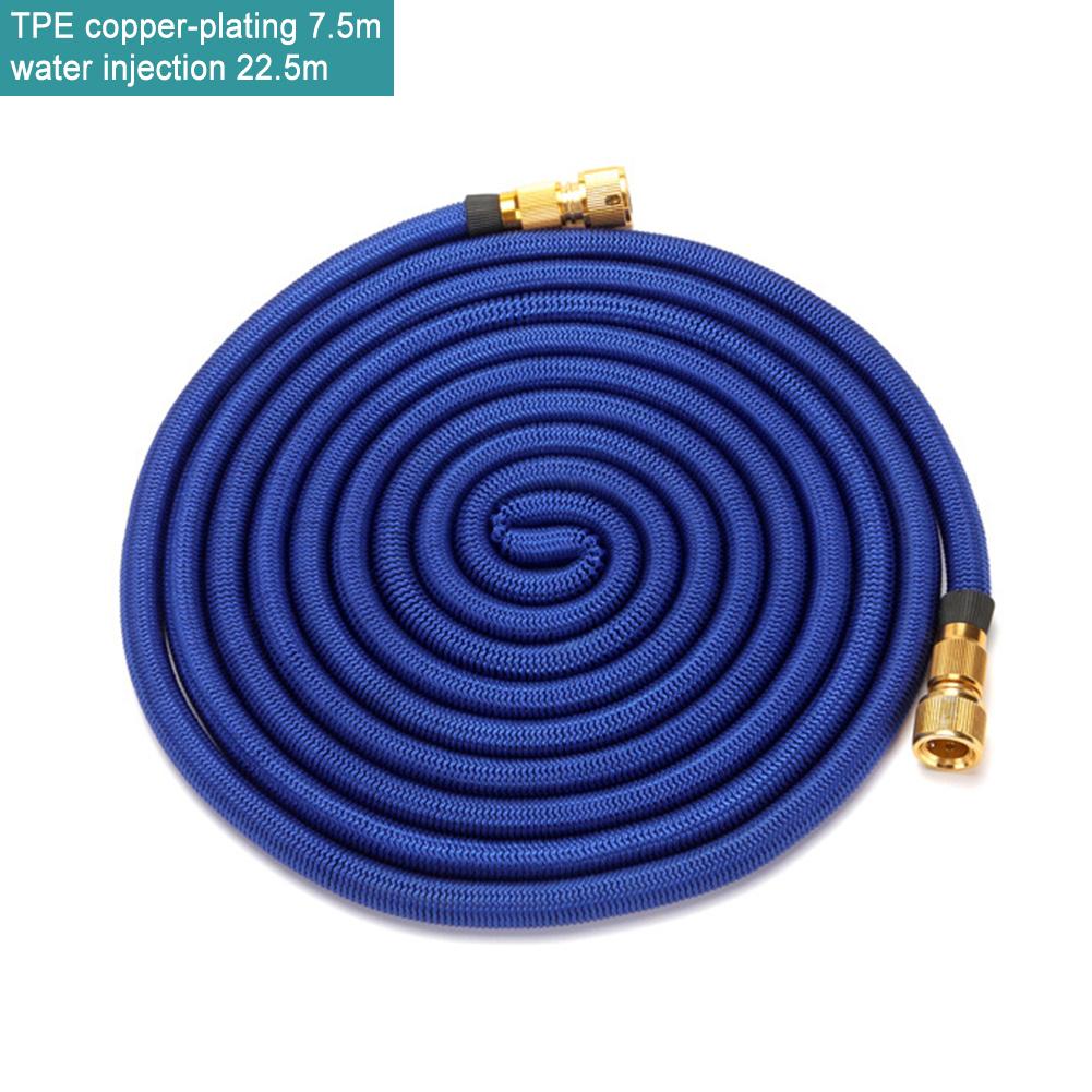 Garden Hose Water Expandable Watering Hose High Pressure Car Wash Expandable Garden Magic Hose Pipe Accessory: 22.5m