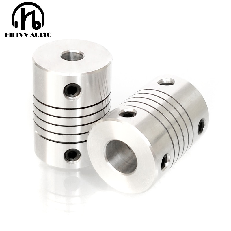 Elastisk kobling til potentiometerforlængelse servomotorakselkobling 6*25mm