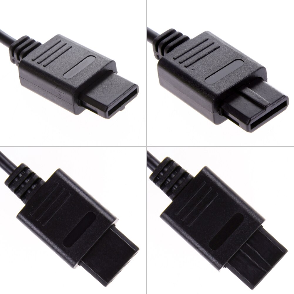 1.8M A/V TV Video Scart RGB Cable 21 pin Euro Scart Plug Cord Wire for Nintendo SNES Gamecube and N64 Console