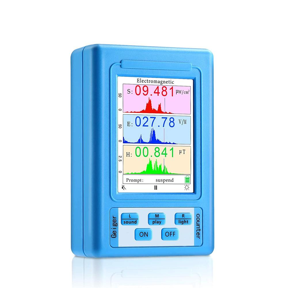 Tragbarer emf-detektor, strahlungsdosimeter, monitor, tester, hochpräzise, br -9a emf: Default Title