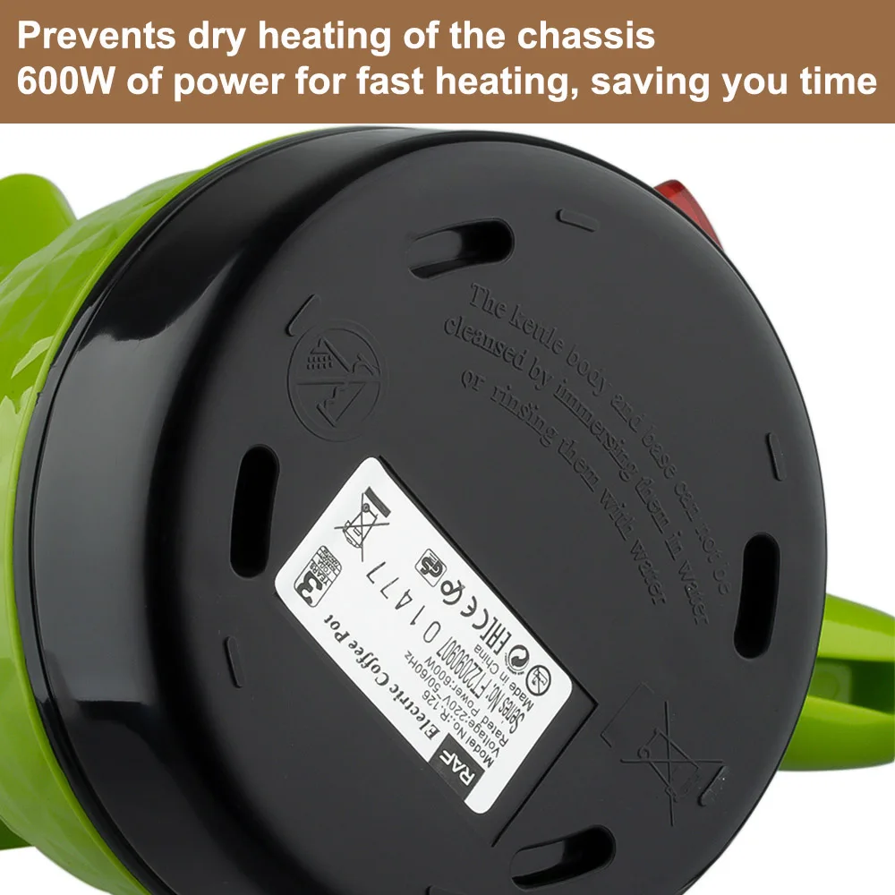 Mini Electric Turkish Coffee Pot, Chaleira 1 Pessoa Espresso, 220V, Casa, Calor De Leite, Chá Moka, Barista Café Acessórios, 2-6Cups