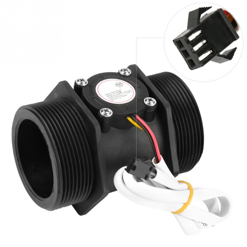 1 pièces DN50 G2 "débitmètre à Turbine débitmètre à Hall de débit d'eau interrupteur compteur pour chauffe-eau pour contrôle de débit de liquide