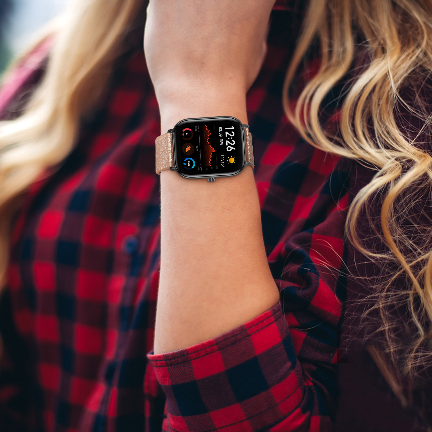 Correa de silicona de 22mm y 20mm para Amazfit GTR 42mm/GTS 2, pulsera de reloj, pulsera para Amazfit BIP/Bip Pace Lite