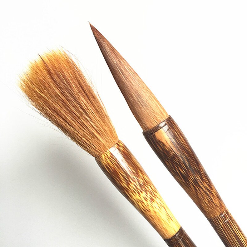Chinese Calligraphy Brush Pen Weasel Hair Chinese Painting Calligraphy Brush Hopper-shaped Writing Brush Tinta China Caligrafia