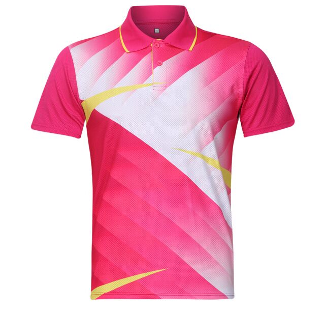 Snel Droog Badminton Tops Ademend High-End Concurrerende Niveau Mens T-shirts Sport Shirt Team Game Korte Mouwen T-shirts