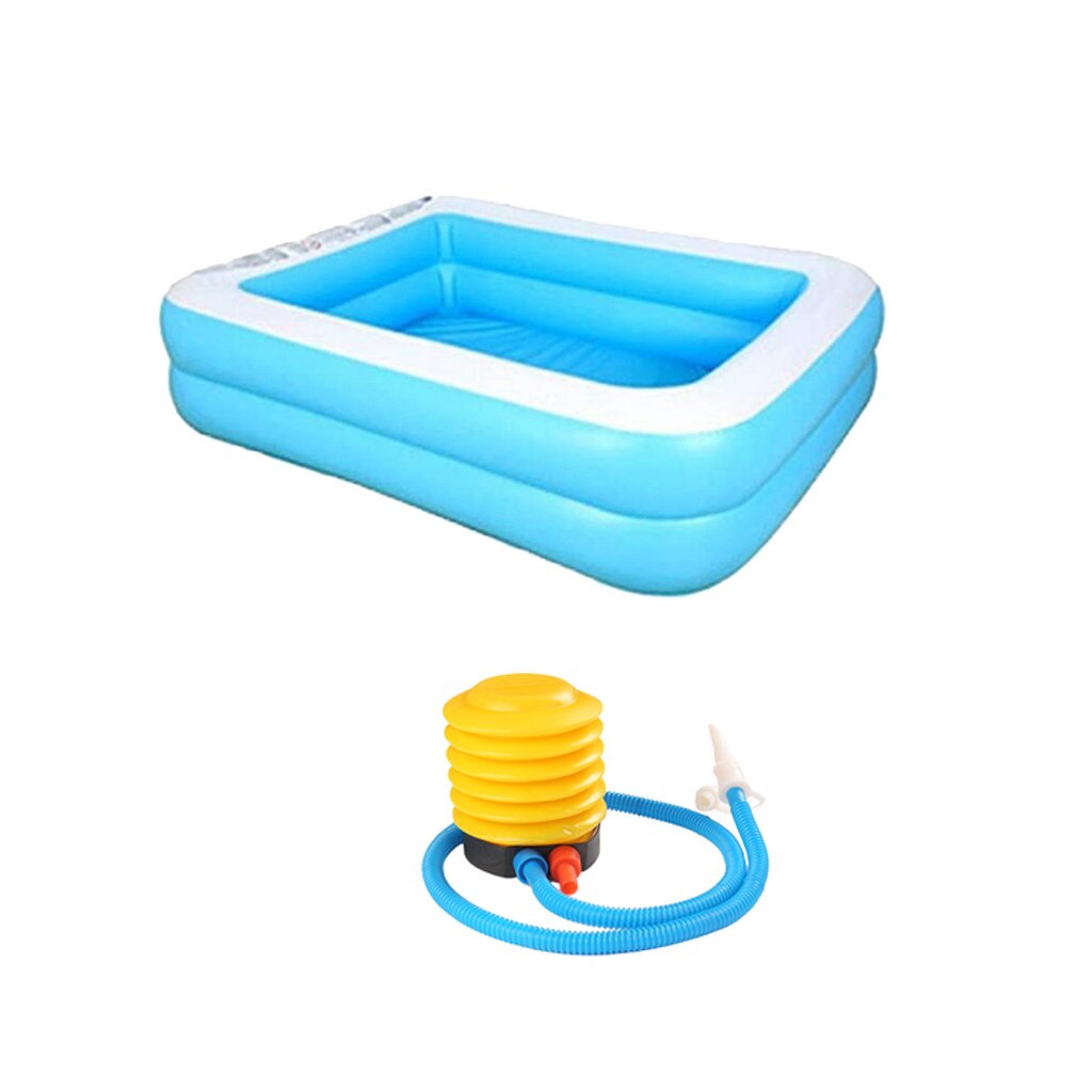 Rectangular Inflatable Pool Thickened Family Paddling Pool For Children