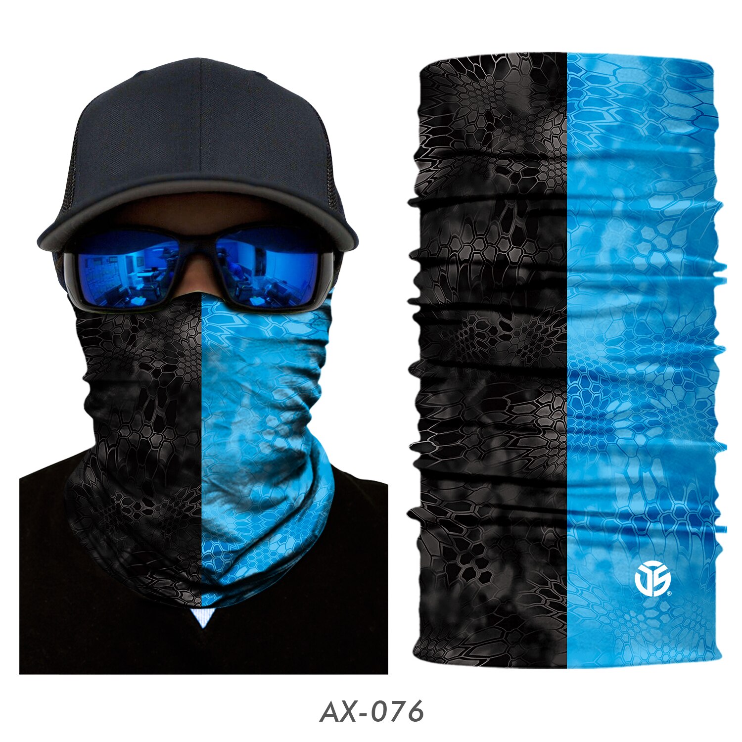 Masque facial magique sans couture, Bandana, cagoule, moto, Ski, soleil, écharpe, pêche, conduite, guêtre coupe-vent pour hommes et femmes: 76