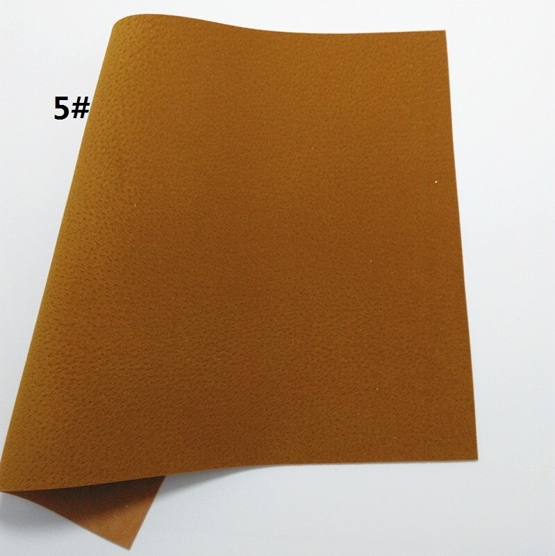 1pc 21 x 29cm kunstlæder stof i ruskind, læderplader i syntetisk læder, pu læder til at lave buer leosyntetisk  t283: 5