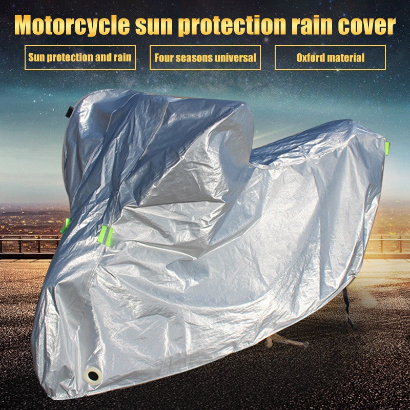 Motorfiets Covers Volledige Beschermende Anti UV Waterdicht Stofdicht Regen Die Motor Kap Outdoor Indoor Cover J99