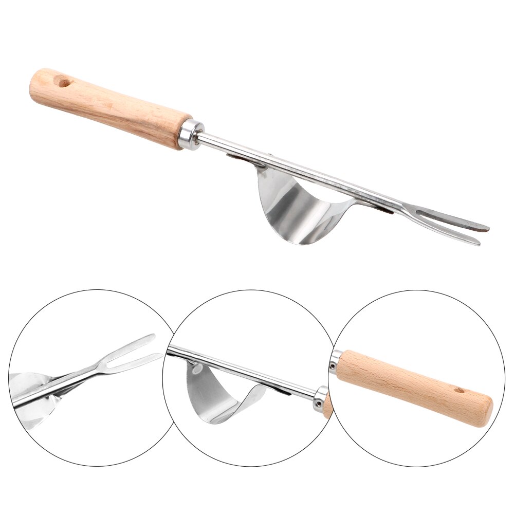 Digging Puller Weeding Tool Stainless Steel Seedling Transplanter Weeder