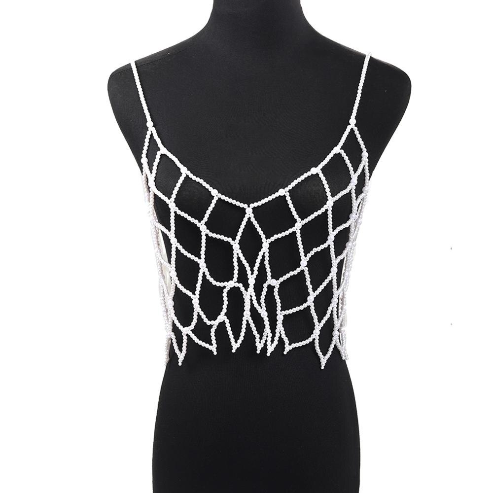 Miwens Luxe Unieke Gesimuleerde Pearl Body Kettingen Sieraden Voor Vrouwen Bridal Wedding Big Verklaring Jewelrys Brand: Necklace 25